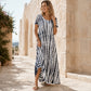 ⏰ OFERTĂ LIMITATĂ ÎN TIMP | Rochie casual de damă lejeră cu imprimeu tie-dye, model trendy de vară