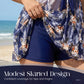 Set de costum de baie din două piese, pentru siluete pline, cu efect de modelare a abdomenului