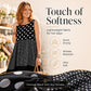 Bestseller🏆👗 Rochie fără mâneci cu aplicații – Imprimeu versatil cu buline și carouri pentru orice ocazie 🌸✨