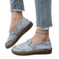 ✨ OFERTĂ LIMITATĂ ÎN TIMP | Mocasin textil respirabil și confortabil, model casual feminin