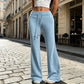 ✨👖 Pantaloni Flare cu Talie Înaltă & Șnur – Confortabili, Feminini, Siluetă Zveltă, pentru Doamne Elegante, 10 Culori, Mărimi S-2XL