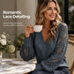 🎁Noutăți 49% REDUCERE💥Pulover tricotat elegant pentru femei cu decolteu în V