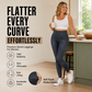 Colanți Talie Înaltă cu Efect Push-Up — Elastici, Modelatori, Disponibili în Negru și Albastru
