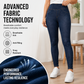 Colanți Talie Înaltă cu Efect Push-Up — Elastici, Modelatori, Disponibili în Negru și Albastru