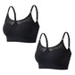 Sutien Sport Damă Push‑Up cu Plasă Transparentă, Confortabil pentru Antrenamente
