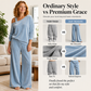 ✨ Stil lejer pentru zi cu zi | Set damă: top cu umerii goi și pantaloni cu picior larg
