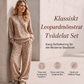 🐆Set med leoprintad tröja och vida byxor för kvinnor