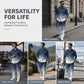 Costum de bărbați mărime plus, cămașă și pantaloni casual