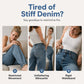 👖 Formează-le După Preferințele Tale | Blugi Baril cu Talie Înaltă și Tiv Ajustabil pentru Femei