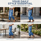 👖 Formează-le După Preferințele Tale | Blugi Baril cu Talie Înaltă și Tiv Ajustabil pentru Femei