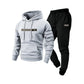 ✨Set de 2 piese: hanorac cu glugă și pantaloni de trening pentru bărbați