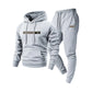 ✨Set de 2 piese: hanorac cu glugă și pantaloni de trening pentru bărbați