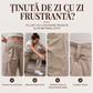 Pantaloni Drepți cu Talie Înaltă — Croială Modernă, Cusături Întărite, Eleganță Zilnică fără Efort