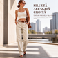 Pantaloni Drepți cu Talie Înaltă — Croială Modernă, Cusături Întărite, Eleganță Zilnică fără Efort