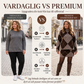 🍂Höstens bästsäljare|Set med argyle-stickad tröja och kjol för kvinnor