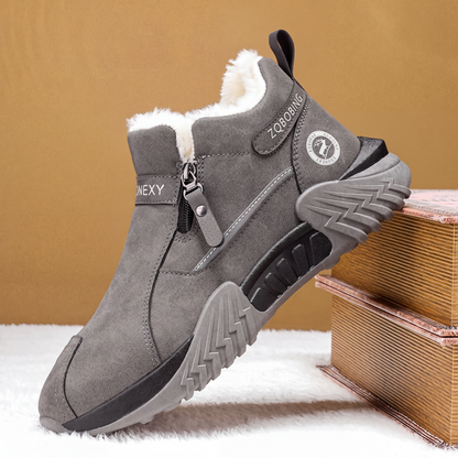 Bästsäljare🔥|Herrarnas Varma Sneakers – Vinterfodrade Komfortskor med Mjuk Foder för Kalla Dagar