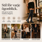 Varmma elastiska knähöga stövlar för kvinnor