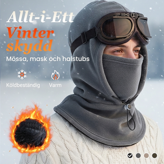 Termisk balaklava med dragsko