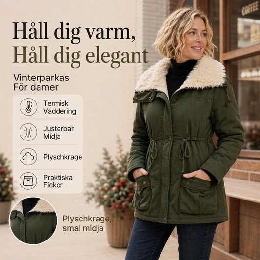 🧥 Varm sherpajacka i mellanlång modell för damer – mjuk, bekväm och perfekt för kalla dagar, nu till halva priset! ✨