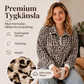 🧶 Damtröja med leopardmönster och kvartszip – mjuk, varm, stilren, perfekt för höst och vinter, nu till halva priset! ✨
