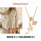 ✨💓Kvinnors mock neck stickad A-linje mini kjol