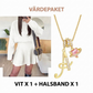 ✨💓Kvinnors mock neck stickad A-linje mini kjol