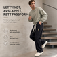 ✨👖Löst sittande herrbyxor med raka ben, tjocka, breda och bekväma sportbyxor för höst och vinter