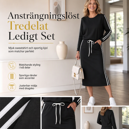 Långärmad Sweatshirt med Rund Hals för Kvinnor, Casual Enfärgad Mixad Tröja för Höst och Vinter