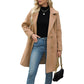 🧥 Kvinnornas dubbelknäppta ullrock – varm, mjuk, elegant och tidlös, perfekt för höst och vinter, nu till halva priset! ✨