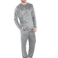 🛌 Mysigt termiskt velourpyjamasset för herr – mjukt, varmt och bekvämt, perfekt för kalla nätter! ✨