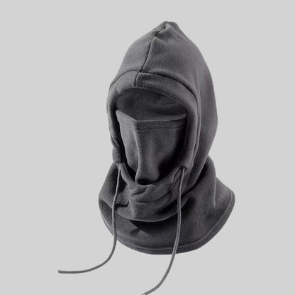 Allt-i-ett termisk vinteransiktsmask & huva