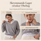 Casual Mock Two Piece V-halsad stickad tröja med knappdetaljer