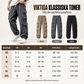 Casual Corduroy Cargo Byxor för Herr