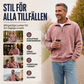 Herr Casual Quarter-Zip Sweatshirt