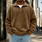Herr Casual Quarter-Zip Sweatshirt