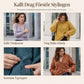 😍Kvinnor Elegant medellång rutig trenchcoat Mångsidig höst vinter❤️