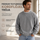 💦 Tröja, långärmad rundhalsad sweater i manchester för män