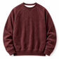 💦 Tröja, långärmad rundhalsad sweater i manchester för män