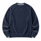 💦 Tröja, långärmad rundhalsad sweater i manchester för män