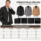 Klassisk enkelbröstad trenchcoat för herrar