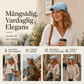 🧢 Neutralt utformad beret i vintage-stil med sliten look, i flatkepsstil