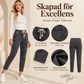 ✨Kvinnliga jeans med elastisk midja, smidig passform och kort modell👖😍